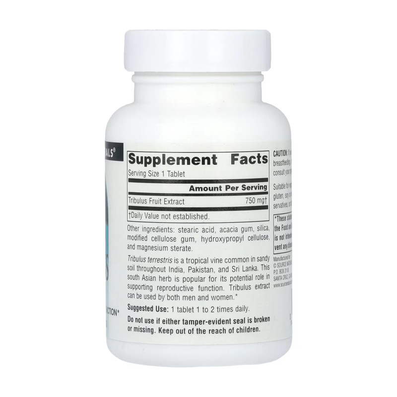 Tribulus Extract 750mg - 60 tabs