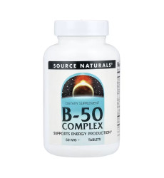 Vitamin B-50 Complex 50mg - 50 tabs