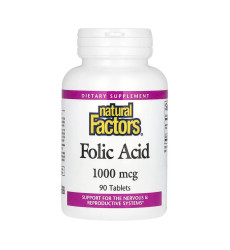 Folic Acid 1mg - 90 tabs