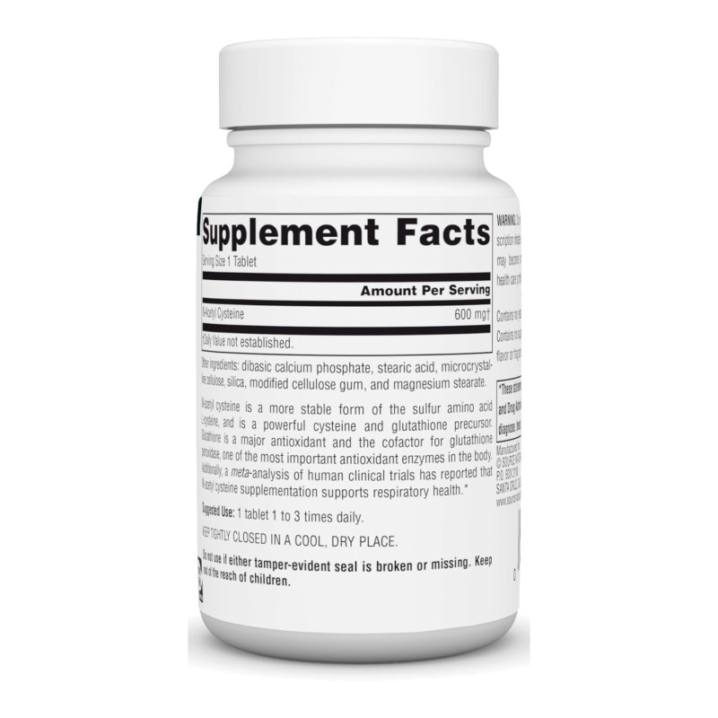 N-Acetyl Cysteine 1000mg - 60 tabs