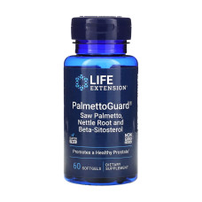 PalmettoGuard® Saw Palmetto/Nettle Root Formula with Beta-Sitosterol - 60 softgels