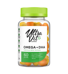 Omega 3 + DHA 60 gummies
