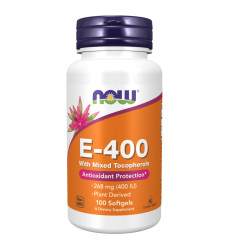 E-400 Mixed Tocopherols - 100 sgels