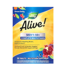 Men's 50+ Complete Multivitamin - 50 tabs (Пошкоджена упаковка)