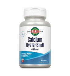 Calcium Oyster Shell 600mg - 100 tabs