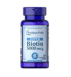 Biotin 5000 mcg - 60 caps