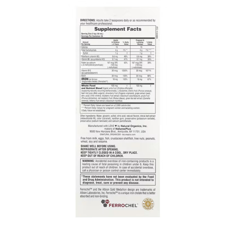 Hema-Plex® Liquid Iron - 250ml