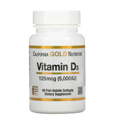 Vitamin D3 125mcg(5000IU) - 90soft
