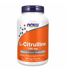 Citrulline 750mg - 180 vcaps