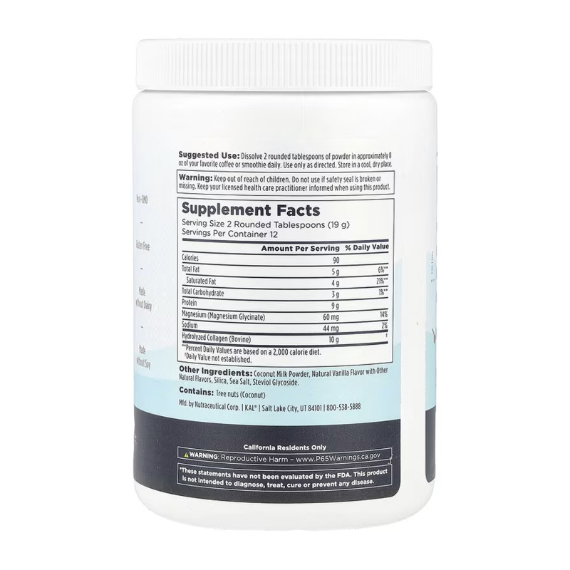Collagen Creamer with Magnesium Glycinate - 228g