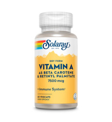 Vitamin A Dry Form 7600mcg - 60 caps
