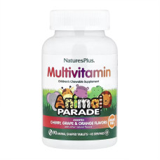 Animal Parade®, Multivitamin, Children's Chewable Supplement - 90 tabs Cherry, Grape & Orange