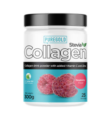 Collagen Stevia - 300g Raspberry