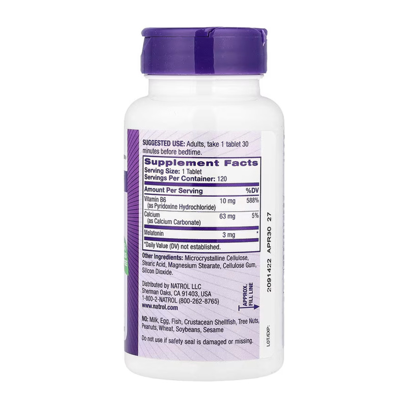 Melatonin 3mg - 120 tabs