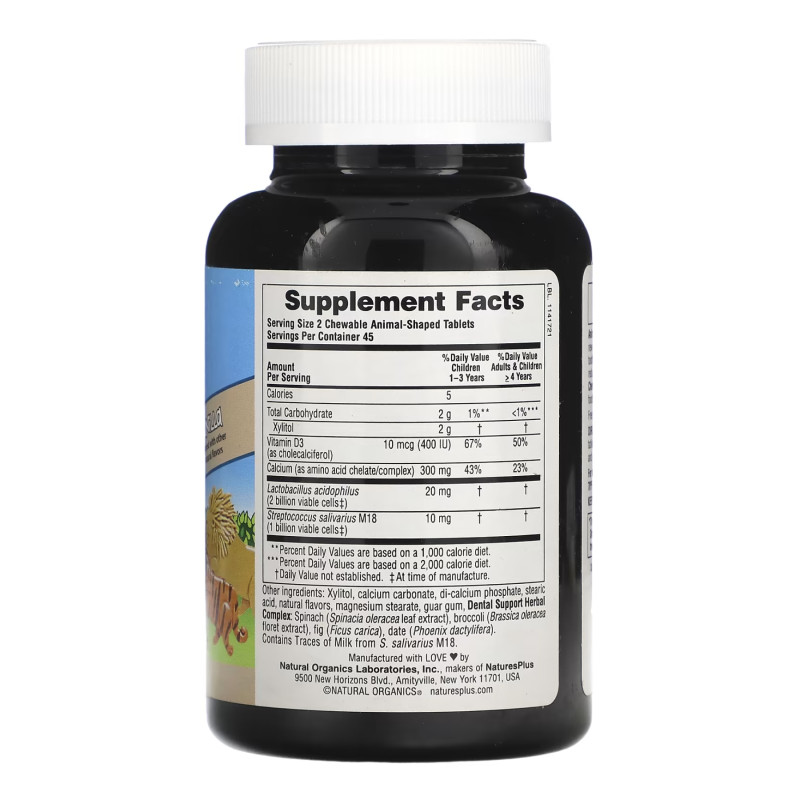 Kids Tooth Fairy Chewable - 90 tabs