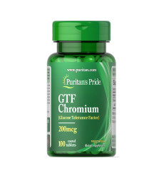 GTF Chromium 200 mcg - 100 tabs