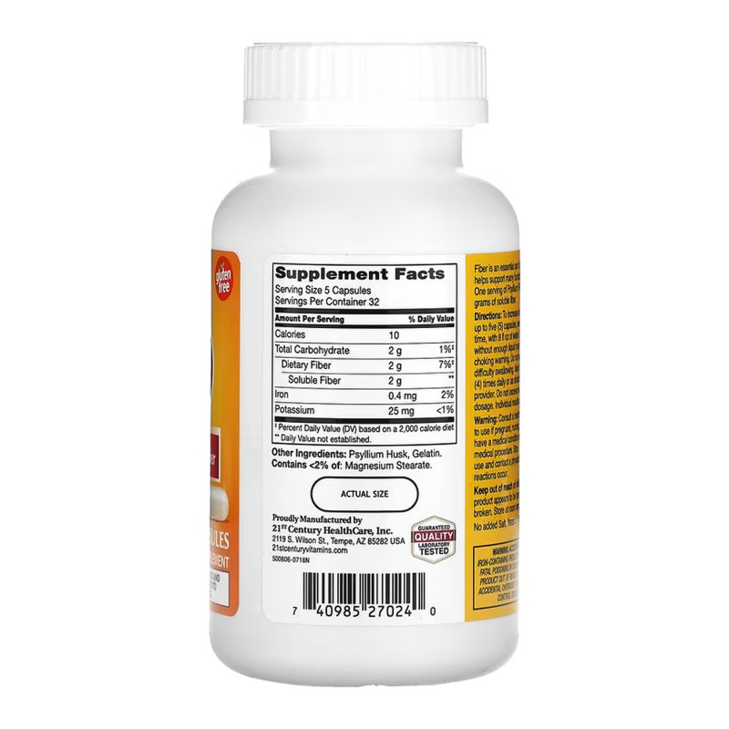 Psyllium - 160 caps