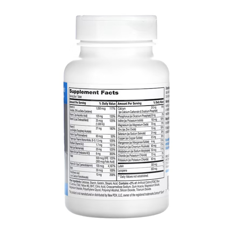 Sentry Senior Men 50+ - 100 tabs