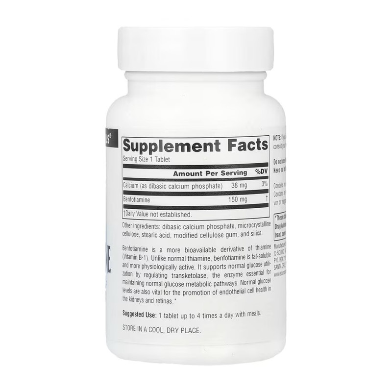Benfotiamine 150mg - 120 tabs