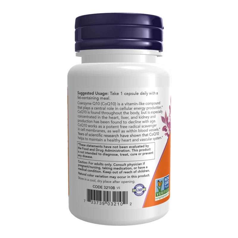 COQ10 100mg - 30 vcaps