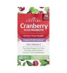 Cranberry + Probiotic - 60 tabs (Пошкоджена банка)