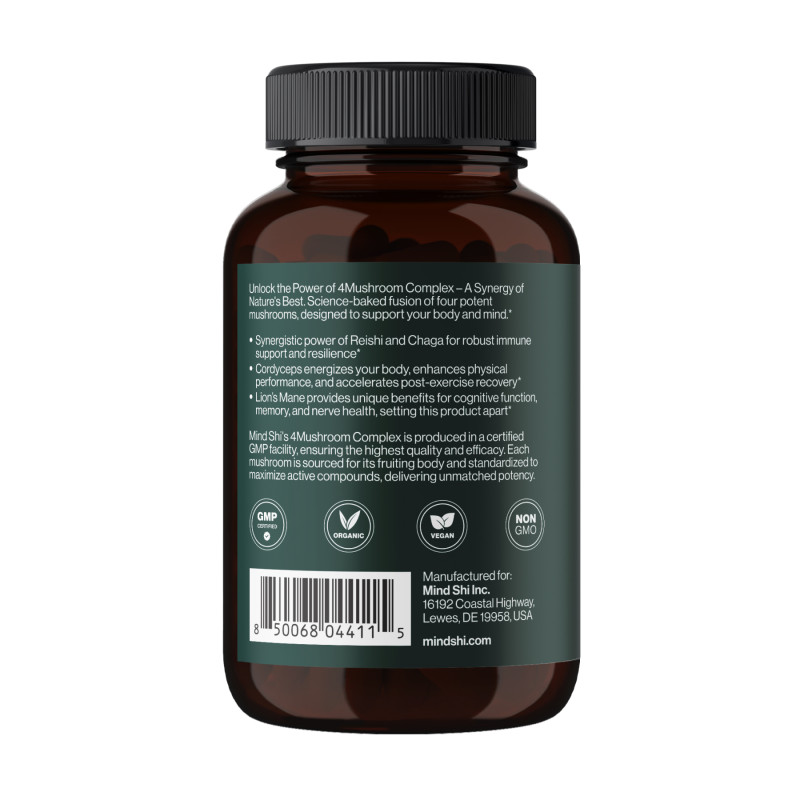 4Mushroom Complex 1000 mg - 60 vegcaps (До 02.27)