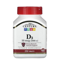 D3 50 mcg (2000 IU) - 250 tabs