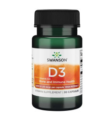 D-3 High Potency Vitamin 1000iu (25mcg) - 30caps