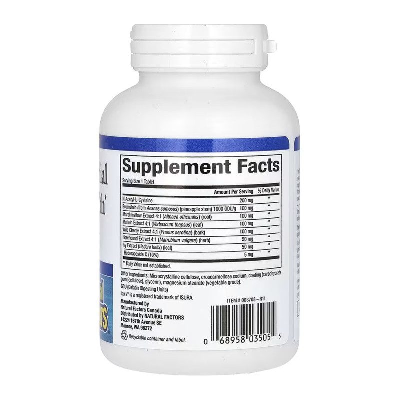 Lung Bronchial & Sinus Health - 90 tabs