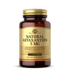 Natural Astaxanthin 5mg - 60 softgels
