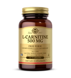 L-Carnitine 500mg - 60 tabs