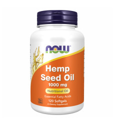 Hemp Seed Oil 1000 mg - 120 Softgels
