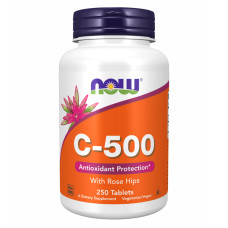 C-500 with Rose Hips - 250 tabs