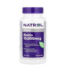 Biotin 10,000mcg - 100 tabs