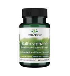 Sulforaphane from Broccoli Sprout Extract 400 mcg - 60veg caps