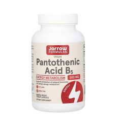 Pantothenic Acid 500mg - 100 vcaps (Пошкоджена банка)