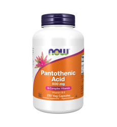 Pantothenic Acid 500 mg - 250 vcaps