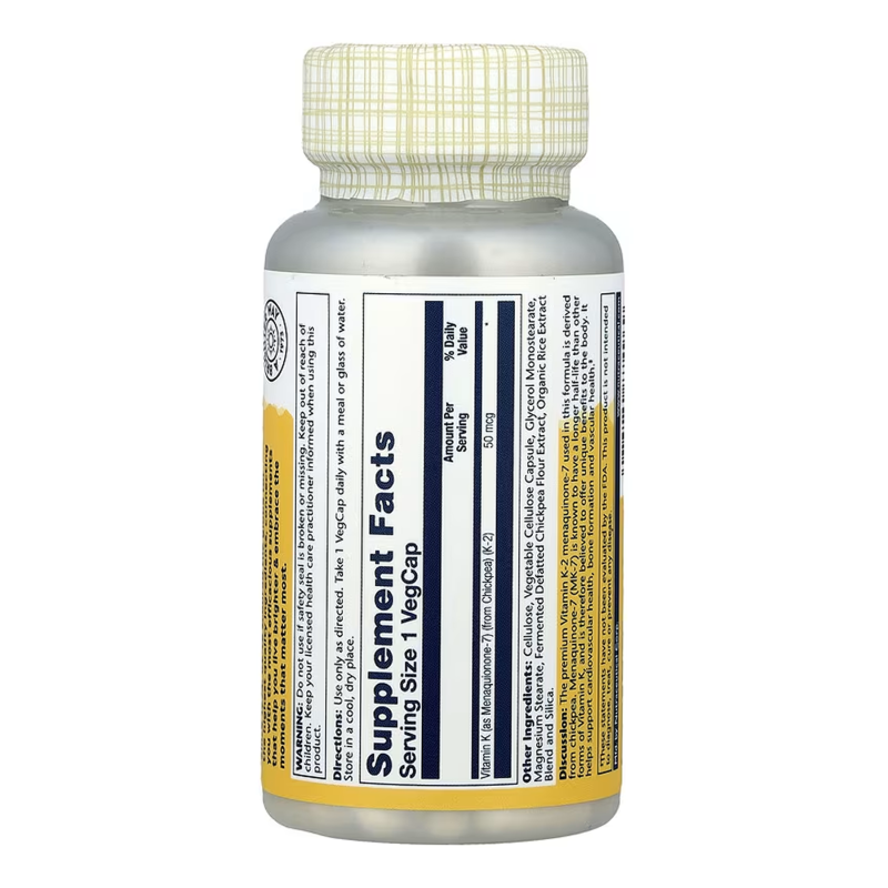 Vitamin K-2 MK-7 50mcg - 60 vcaps
