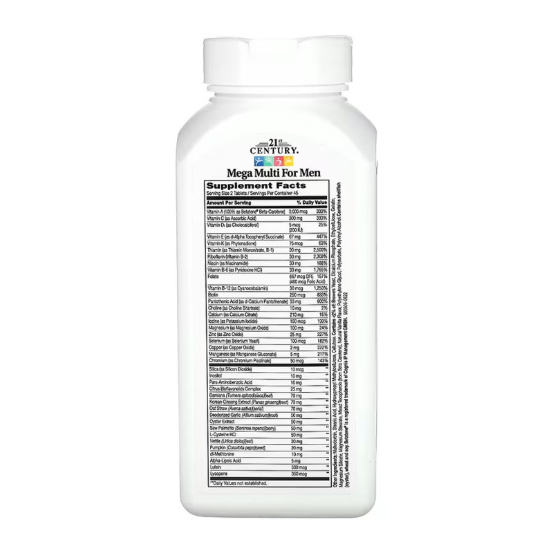 Mega Multi For Men - 90 tabs