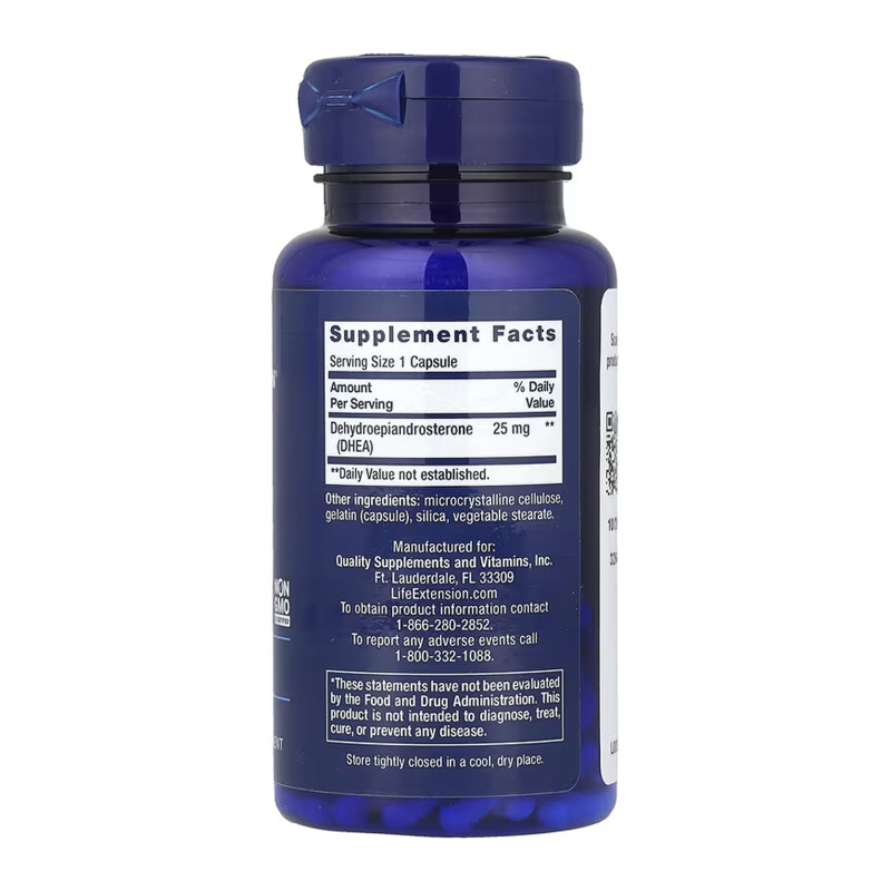 DHEA 25 mg - 100 caps