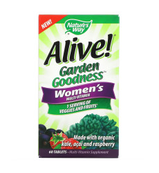 Alive Organic Garden Goodness Women - 60 tabs