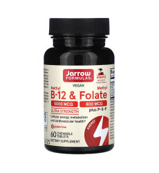 Methyl B-12 & Methyl Folate - 60 tabs