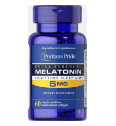 Melatonin Extra Strength 5mg - 60softgels