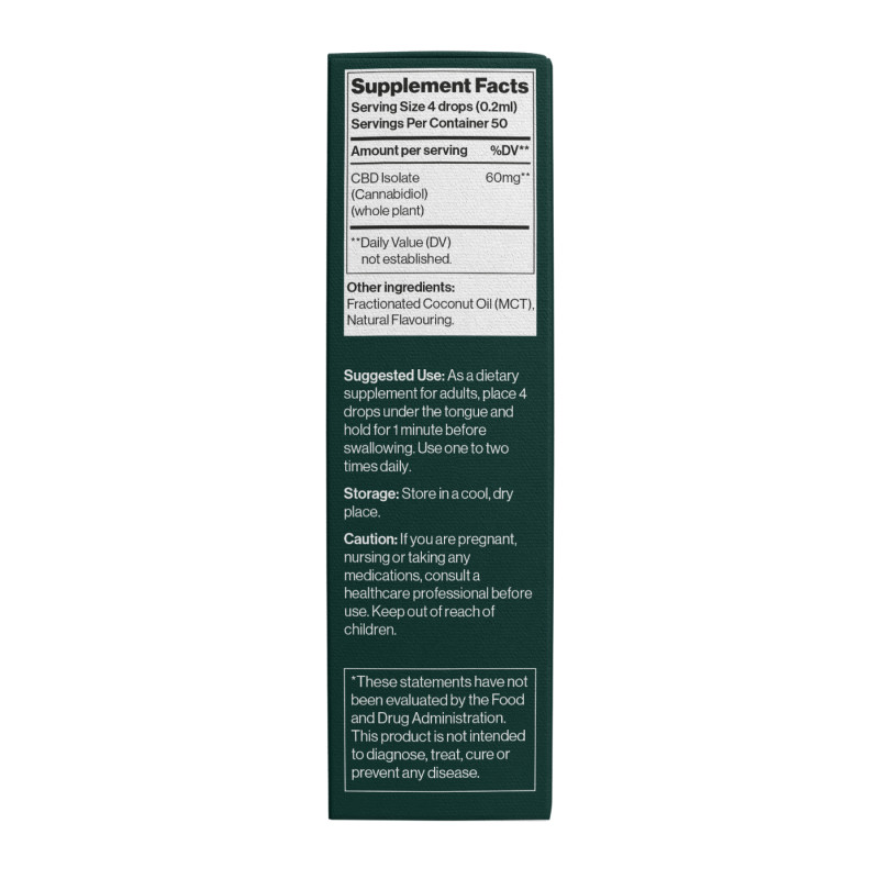 CBD Oil Isolate 3000 mg Strawberry - 10 ml (До 01.27)