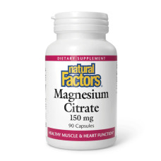 Magnesium Citrate 150mg - 90 caps