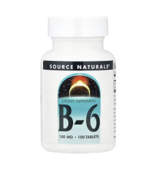 Vitamin B-6 100 mg - 100 tabs (Пошкоджена етикетка)