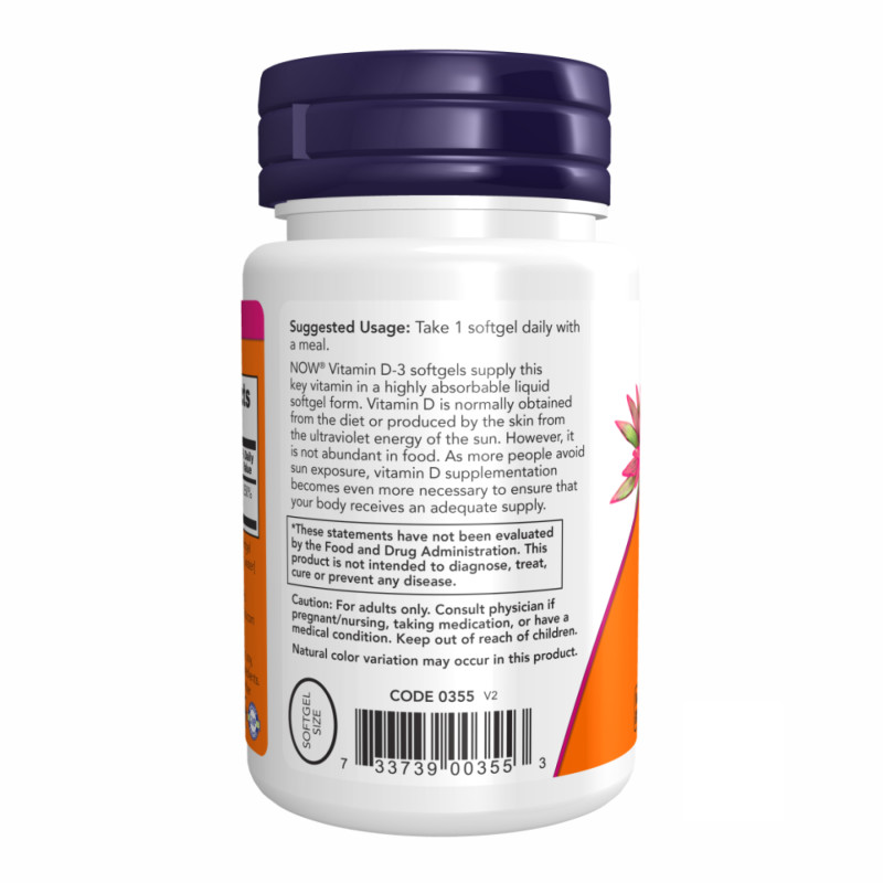VIT D-3 2000 IU - 30 sgels
