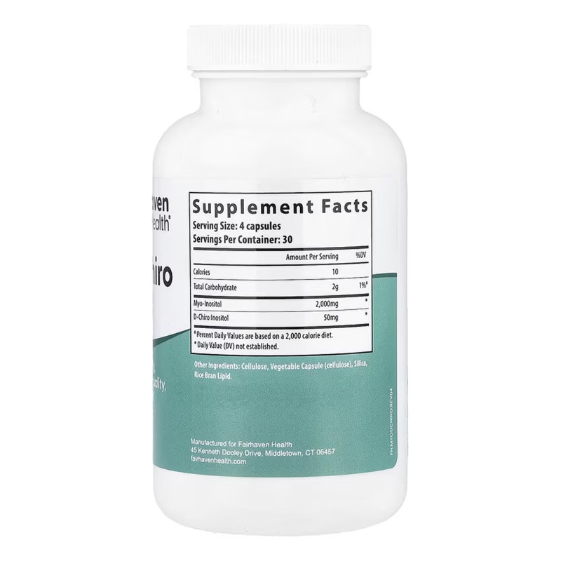 Myo + D-Chiro Inositol - 120 caps
