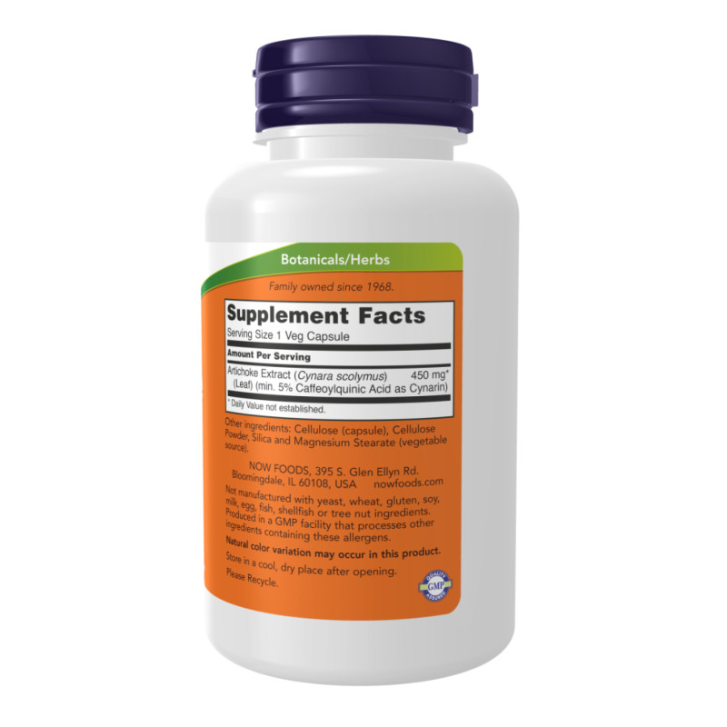 Artichoke Extract 450mg - 90 vcaps (До 10.26)