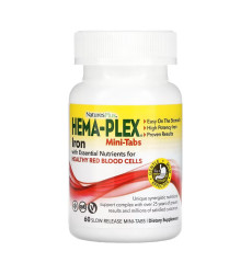 Hema-Plex - 60 mini-tabs (Пошкоджена пломба)